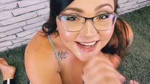 CoyWilder– taking a big facial with my new glasses